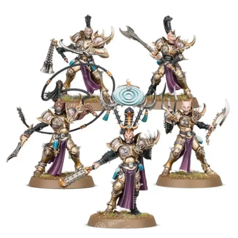 Hedonites: myrmidesh painbringers, age of sigmar, games workshop, model 83-90